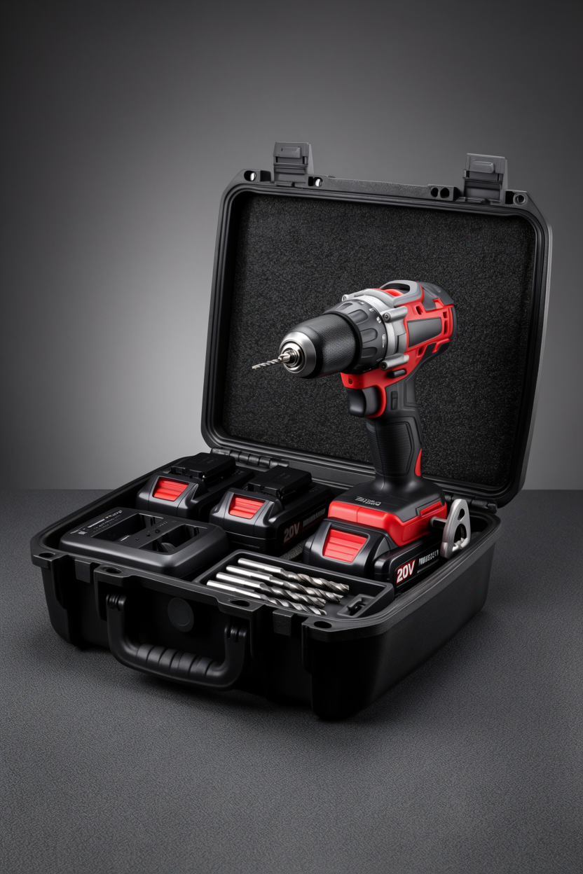 Professional Cordless Drill Kit - Brushless Motor